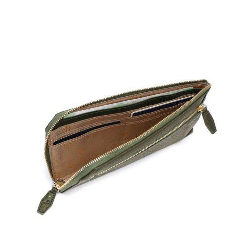 ダコタ 財布 Dakota 長財布 ペルラ 大容量 薄い スリム L字ファスナー 本革 小銭入れ付き 0030055 