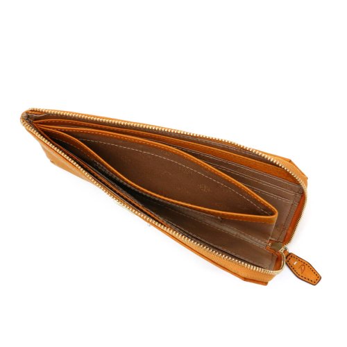 ダコタ 財布 Dakota 長財布 ペルラ 大容量 薄い スリム L字ファスナー 本革 小銭入れ付き 0030055 