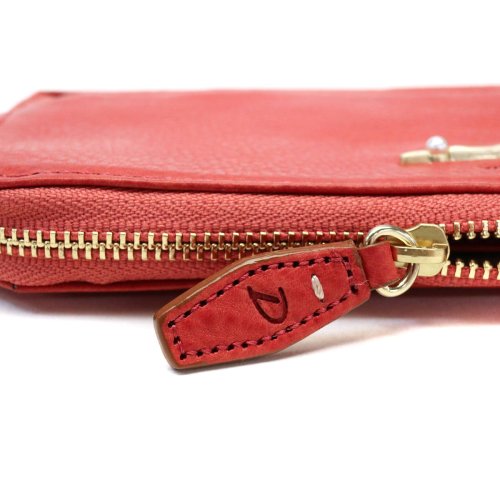 ダコタ 財布 Dakota 長財布 ペルラ 大容量 薄い スリム L字ファスナー 本革 小銭入れ付き 0030055 