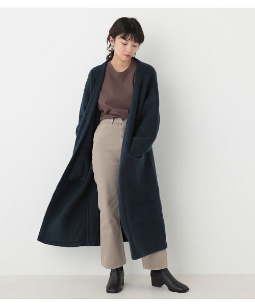 BLACK BY MOUSSY(ブラックバイマウジー)/aze knit long cardigan/img20