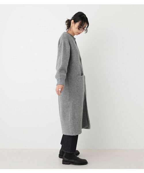BLACK BY MOUSSY(ブラックバイマウジー)/aze knit long cardigan/img27