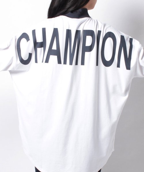 JEANS MATE(ジーンズメイト)/【CHAMPION】バックプリントロングTシホワイト/img05