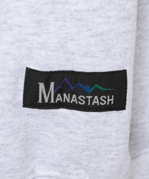 BEAVER(ビーバー)/MANASTASH/マナスタッシュ　MOON SMILE SWEAT SHIRTS ムーンスマイルスウェットシャツ/img07