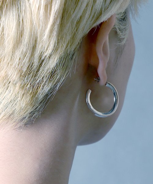 MAISON mou(メゾンムー)/【YArKA/ヤーカ】silver925 twist circle pierce/ひねりピアス シルバー925 /img03