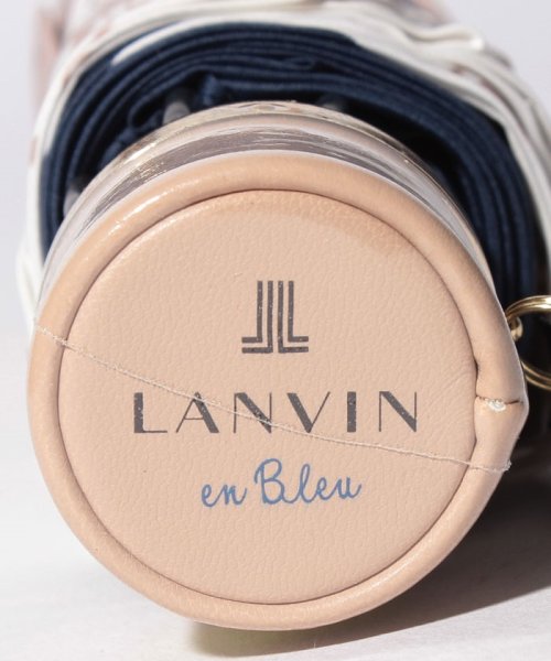 LANVIN en Bleu(umbrella)(ランバンオンブルー（傘）)/LANVIN en Bleu 折りたたみ傘 ”フラワー”/img04