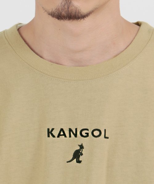 KANGOL(KANGOL)/【KANGOL】 カンゴール ソデロゴプリント ロングTシャツ ユニセックス/img05