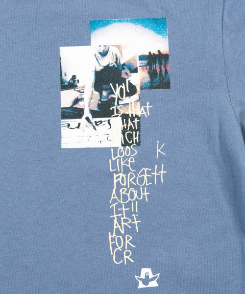 Rocky Monroe(ロッキーモンロー)/Mark Gonzales マークゴンザレス ロンT メンズ レディース Tシャツ カットソー 長袖 オーバーサイズ ドロップショルダー ビッグシルエット プリ/img33