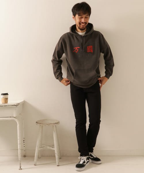 URBAN RESEARCH Sonny Label(アーバンリサーチサニーレーベル)/RICE NINE TEN　BLEACHED COEXISTENCE HOODIE/img01