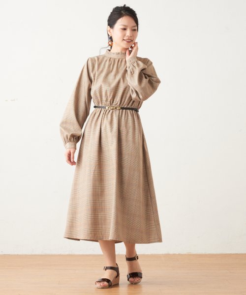 セール 先染めチェックプチハイワンピース オリーブデオリーブ Olive Des Olive Magaseek セール 先染めチェックプチハイワンピース オリーブデオリーブ Olive Des Olive Magaseek