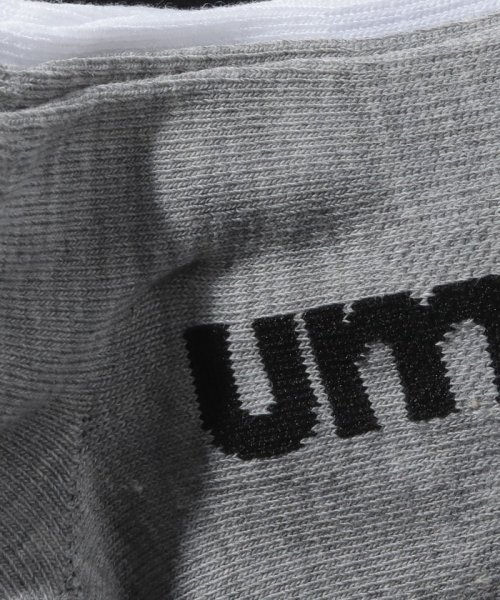umbro(アンブロ)/【３足セット】３Ｐデザインアンクルソックス【アウトレット】/img01