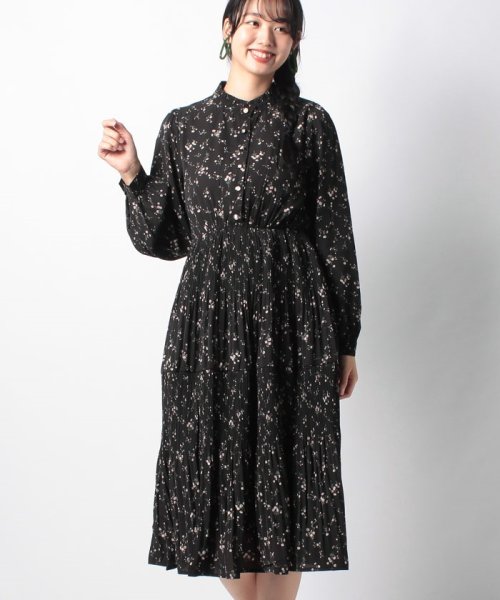 セール 花柄ティアードプリーツワンピース オリーブデオリーブ Olive Des Olive Magaseek セール 花柄ティアードプリーツワンピース オリーブデオリーブ Olive Des Olive Magaseek