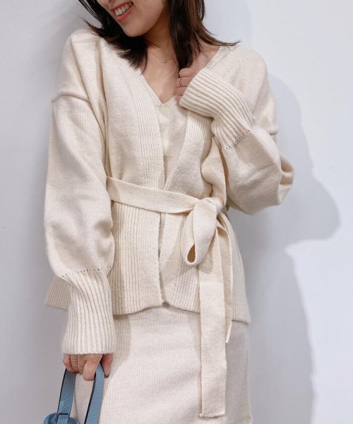 セール 2点セット カーディガン付きニットワンピース ビッキー Vicky Magaseek