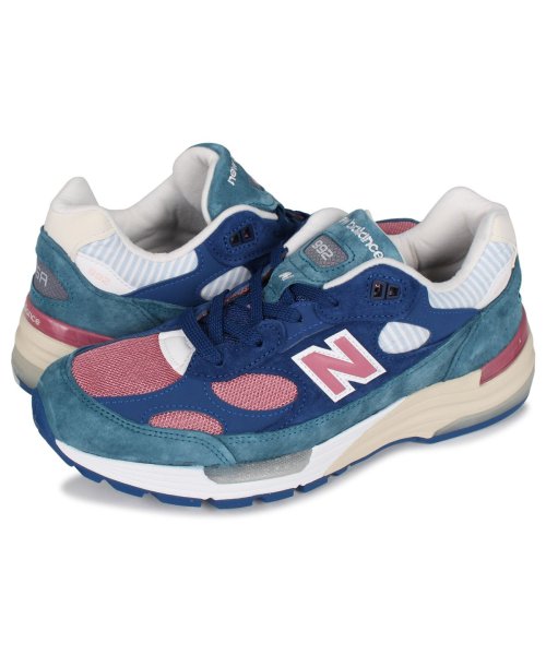 ニューバランス New Balance 992 スニーカー メンズ Dワイズ Made In Usa ブルー M992nt ニューバランス Newbalance Magaseek