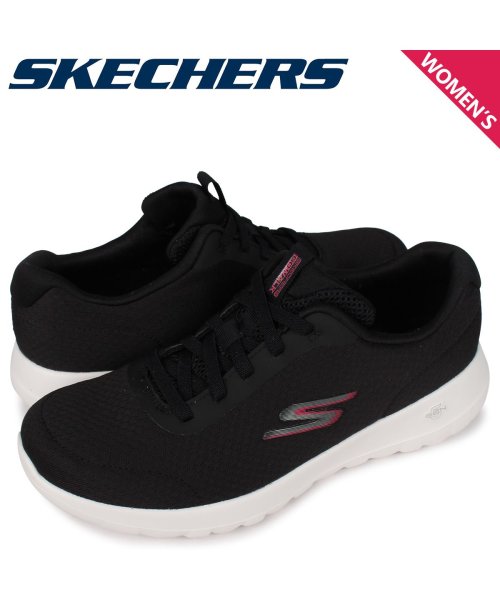 クーポン開催中 スケッチャーズ Skechers ゴーウォーク ジョイ スニーカー レディース 軽量 Go Walk Joy Ecstatic ブラック 黒 スケッチャーズ Skechers Magaseek