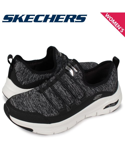 スケッチャーズ Skechers アーチ フィット スニーカー レディース Arch Fit Rainbow View ブラック 黒 スケッチャーズ Skechers Magaseek スケッチャーズ Skechers アーチ フィット スニーカー レディース Arch Fit Rainbow View ブラック 黒 スケッチャーズ Skechers Magaseek