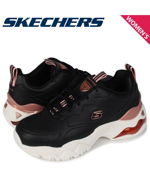 SKECHERS(スケッチャーズ)/スケッチャーズ SKECHERS ディライト 3.0 スニーカー レディース 厚底 DLITES 3.0 AIR－GOLDEN RU ブラック 黒 149088/img08