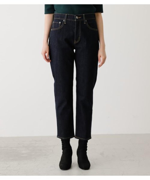 AZUL by moussy(アズールバイマウジー)/JUST WAIST DENIM TAPERED/img04