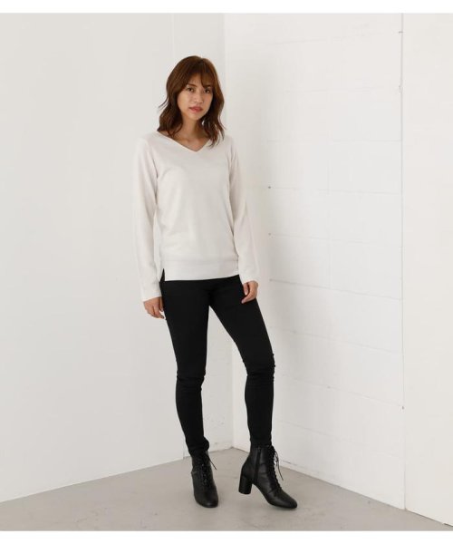 AZUL by moussy(アズールバイマウジー)/NUDIE 2WAY V／N KNIT/img01