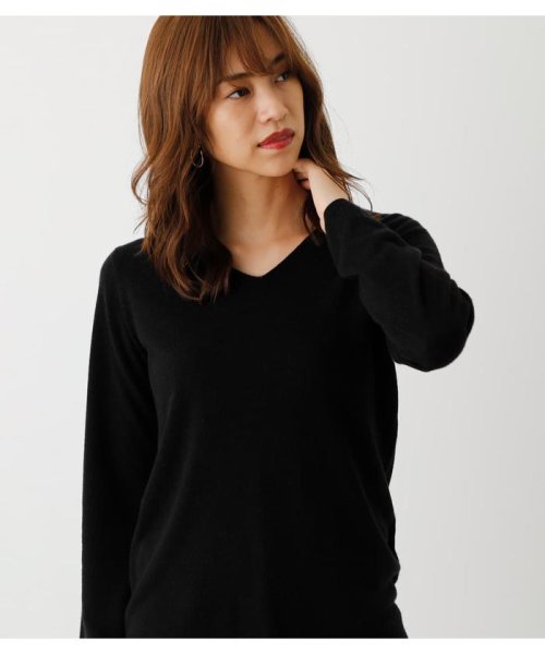 AZUL by moussy(アズールバイマウジー)/NUDIE 2WAY V／N KNIT/img10