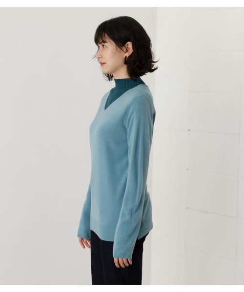 AZUL by moussy(アズールバイマウジー)/NUDIE 2WAY V／N KNIT/img20