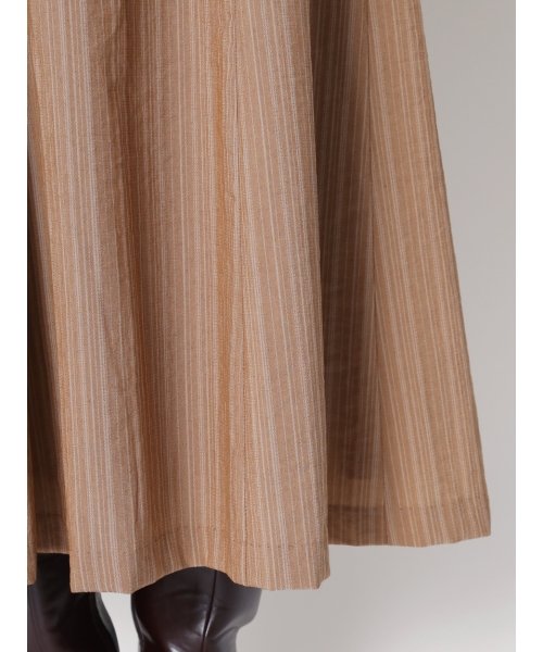 ボウタイロングワンピース リリー ブラウン Lily Brown Magaseek