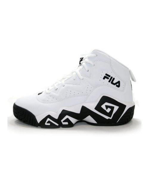 FILA（Shoes）(フィラ（シューズ）)/MB マッシュバーン シグネチャーモデル ハイカットバスケットシューズ スニーカー / ホワイト/img01