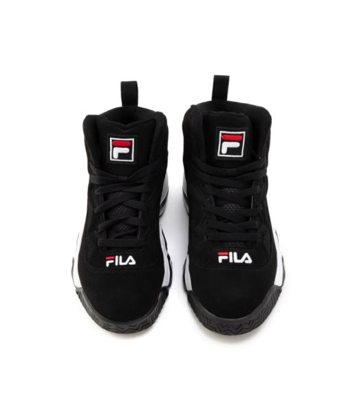 FILA（Shoes）(フィラ（シューズ）)/MB マッシュバーン シグネチャーモデル ハイカットバスケットシューズ スニーカー / ブラック/img01