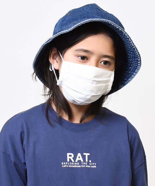 RAT EFFECT(ラット エフェクト)/SHUSHUオリジナル洗えるプリーツマスク2枚組セット/img01