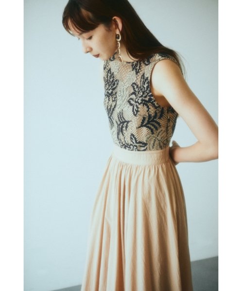 バイカラーフラワーレースワンピ レディースファッション 阪急百貨店公式通販 Hankyu Fashion