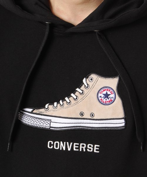 CONVERSE(コンバース)/【CONVERSE】 コンバース 裏毛シューズ スウェットパーカー/img06