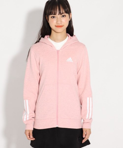 セール Adidas アディダス フードパーカー ピンク ラテ Pink Latte Magaseek
