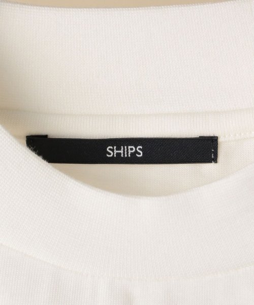 SHIPS MEN(シップス　メン)/【WEB限定】SHIPS: 形態安定 防シワ加工 テレワーク ビズ Tシャツ (ロンT)/img09