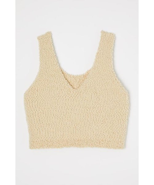 moussy(マウジー)/PON PON YARN KNIT BUSTIER/img02