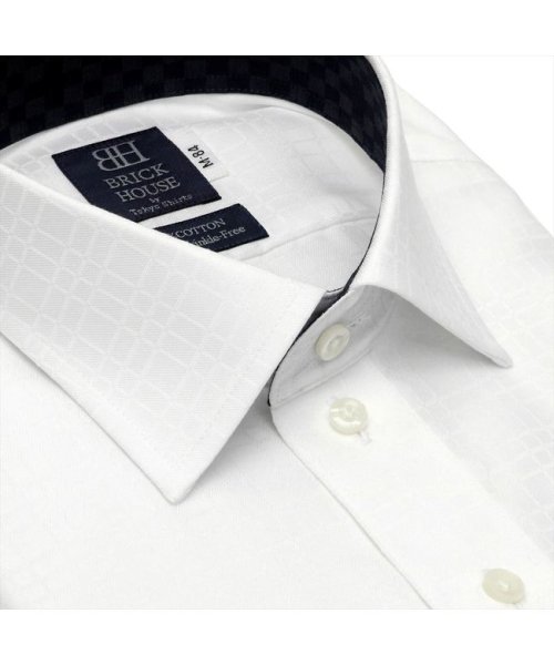 TOKYO SHIRTS(TOKYO SHIRTS)/ワイシャツ 長袖 形態安定 ワイド 綿100% 標準体 メンズ/img02