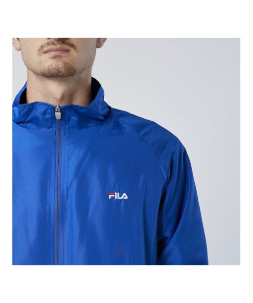 fila(men)(フィラ（メンズ）)/【ラン】タフタ ロゴ刺繍 フルジップジャケット メンズ/img20