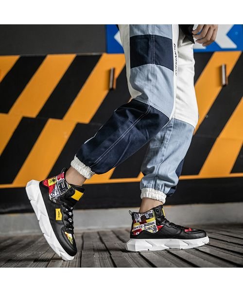 ハイカットスニーカー メンズ 韓国スト系 Nxl1211 シュベック Svec Magaseek