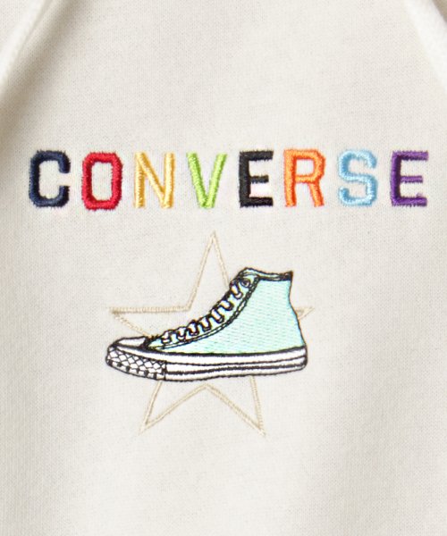 CONVERSE(コンバース)/【CONVERSE】 コンバース ロゴ&シューズ パーカー　ユニセックス/img07
