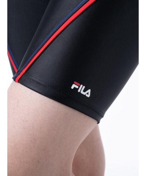 FILA(フィラ)/無地フルジップタンキニ水着（クイックジッパー）（めくれ防止）(319204)/img06