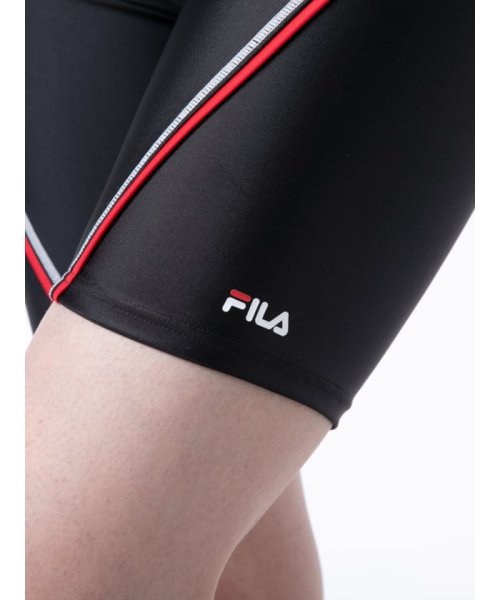 FILA(フィラ)/無地フルジップタンキニ水着（クイックジッパー）（めくれ防止）(319204)/img12