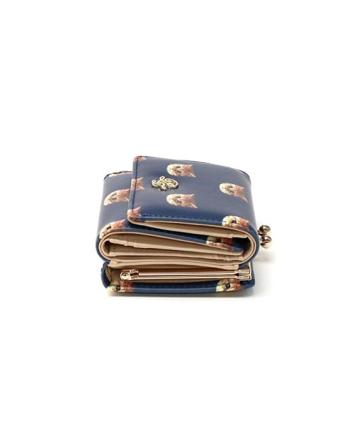 ポール ジョー アクセソワ 三つ折り財布 Paul Joe Accessoires 財布 三つ折り ヌネット合皮総柄 口金ミニ財布 小銭入れ Pja W312 ポール ジョー アクセソワ Paul Joe Accessoires Magaseek