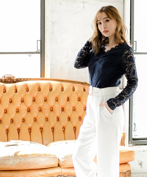 セール フロントシャーリングレーストップス 611 秋冬 長袖 ブラック ホワイト レッド ネイビー きれいめ 大人 セクシー かわいい 総レース 長袖トップス ジュリアブティック Julia Boutique Magaseek セール フロントシャーリングレーストップス 611 秋冬 長袖 ブラック ホワイト レッド ネイビー きれいめ 大人 セクシー かわいい 総レース 長袖トップス ジュリアブティック Julia Boutique Magaseek