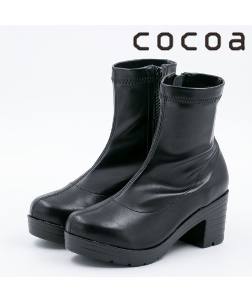 FOOT PLACE(フットプレイス)/ココア COCOA キッズ ジュニア 女の子 ブーツ 子供靴 サイドファスナー ショートブーツ TS－JN1N3/img02