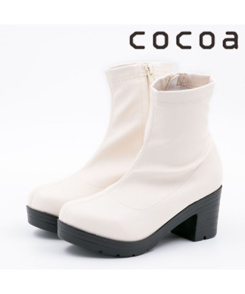 FOOT PLACE(フットプレイス)/ココア COCOA キッズ ジュニア 女の子 ブーツ 子供靴 サイドファスナー ショートブーツ TS－JN1N3/img03