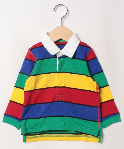 BENETTON (UNITED COLORS OF BENETTON BOYS)(ユナイテッド　カラーズ　オブ　ベネトン　ボーイズ)/マルチボーダーラガーシャツ/img03