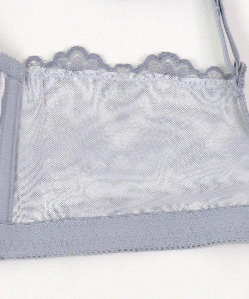 fran de lingerie(フランデランジェリー)/華あり刺繍のノンワイヤー しっかり盛れるノンワイヤー 「スタイルアップワイヤレスビターセクシー ペアブラジャー（ワイヤー有り）」 ブラジャーショーツセット/img20