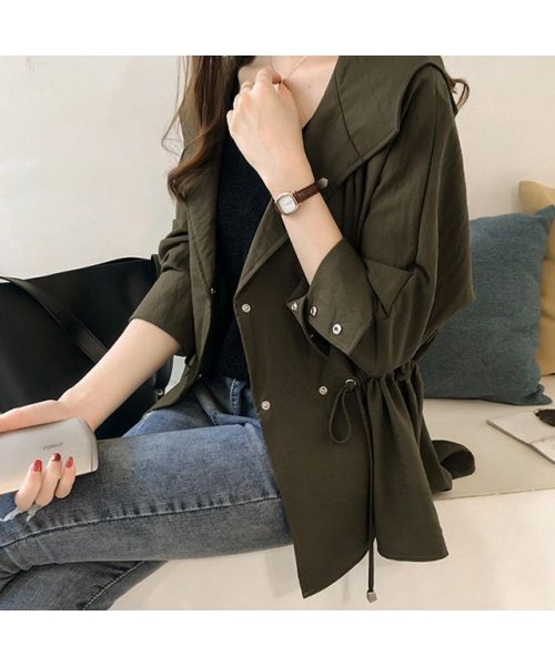 セール 15 Off ジャケット ブルゾン レディース マウンテンパーカー フーディージャケット ゆったり ベージュ カーキ ブラック 黒 羽織 薄手 軽い 人気 おしゃれ お洒落 シュベック Svec Magaseek