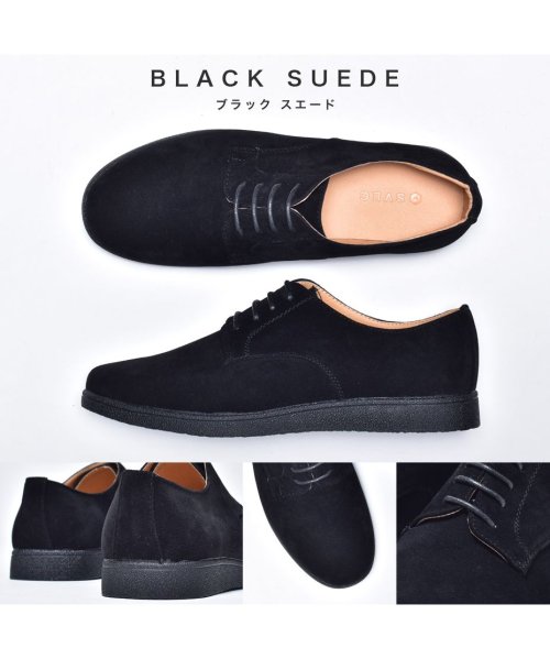 SVEC(シュベック)/カジュアルシューズ メンズ スニーカー 黒 革靴 皮靴 ダービーシューズ オックスフォードシューズ ポストマンシューズ おしゃれ 短靴 短ぐつ 軽い 軽量 靴/img17
