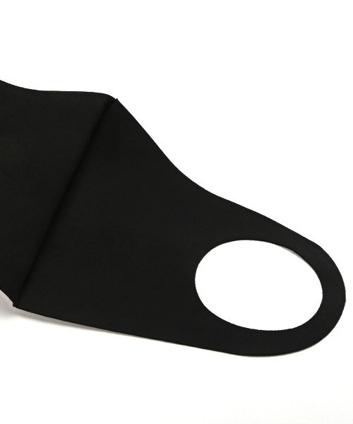 LUXSTYLE(ラグスタイル)/3枚セットデザインブラックマスク/マスク 洗える 繰り返し使える オシャレ ブラック 3枚セット/img12