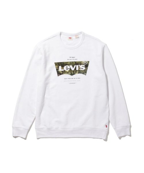 Levi's(リーバイス)/グラフィッククルーネックスウェット B SSNL HM CAMO CREW WHITE/img01