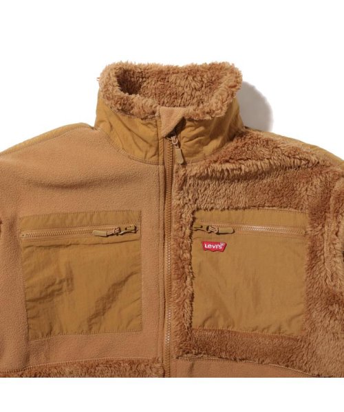 Levi's(リーバイス)/PIECED FLEECE JACKET CAMEL/img05